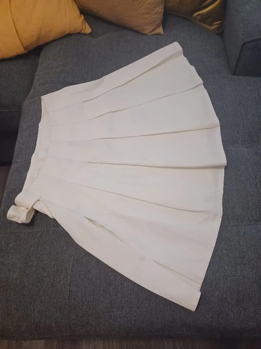 BURBERRY LONDON COTON MINI WRAP SKIRT